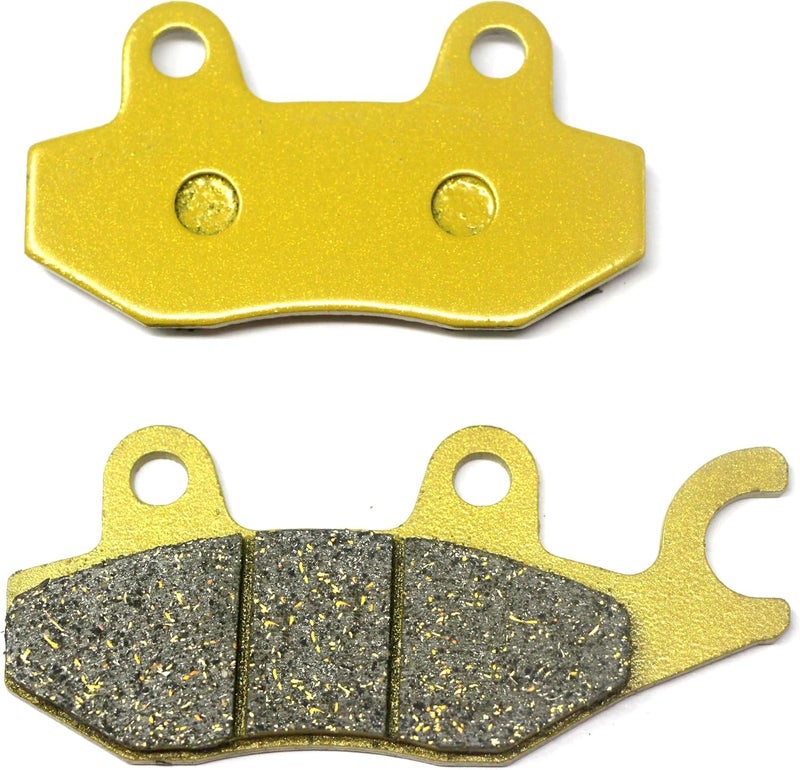 Master Chen Front Rear Brake Pads Brakes for Yamaha Rhino 660 YXR 660 2004 2005 2006 2007 / Raptor 700 YFM700 R 2006 2007 2008 2009 2010 2011 2012 / Rhino 450 YXR450 2006 2007 2008 2009 MC0004 - Image 3